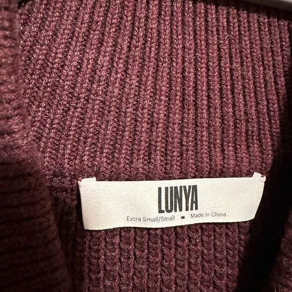 Lunya Pocket‎ Henley Sweater Cottonsilk Size 
XS/Small Cozy Loungewear Comfy - Picture 7 of 8